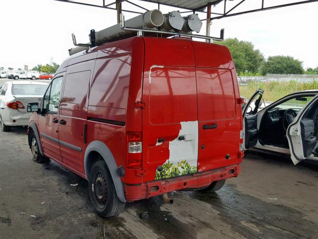 NM0LS7AN9DT136123 - 2013 FORD TRANSIT CO RED photo 3