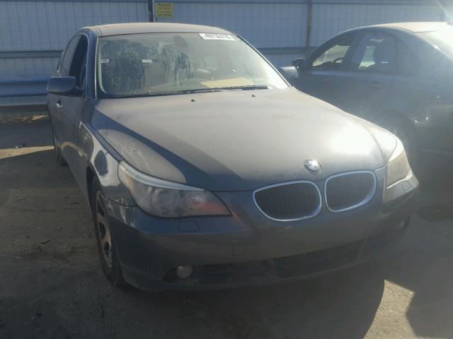 WBANA53534B167936 - 2004 BMW 525 I BLUE photo 1