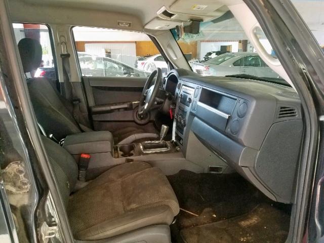 1J8HG48K58C173219 - 2008 JEEP COMMANDER 黑色 照片 5