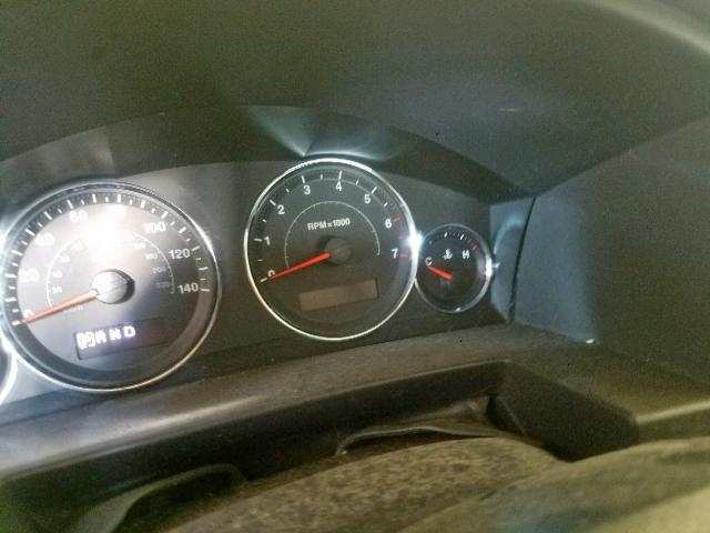 1J8HG48K58C173219 - 2008 JEEP COMMANDER 黑色 照片 8