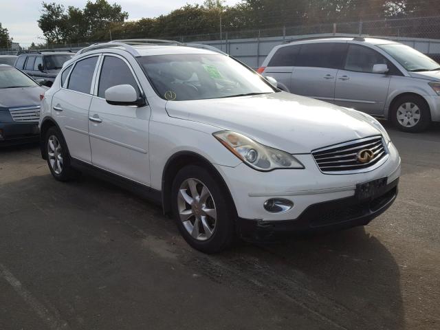 JNKAJ09F38M359077 - 2008 INFINITI EX35 BASE WHITE photo 1