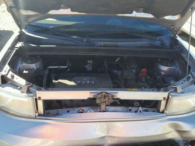 JTLKT324X54027115 - 2005 TOYOTA SCION XB Qəhvəyi foto 7