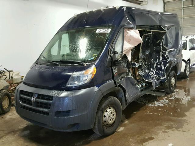 3C6TRVBG1EE123256 - 2014 RAM PROMASTER Mavi foto 2