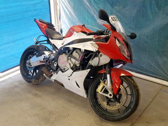 WB10D2107FZ351486 - 2015 BMW S 1000 RR RED photo 1