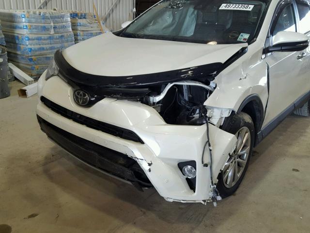 2T3DFREV0HW546295 - 2017 TOYOTA RAV4 LIMIT WHITE photo 9