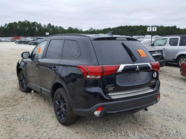 JA4AD3A36JZ019680 - 2018 MITSUBISHI OUTLANDER BLACK photo 3