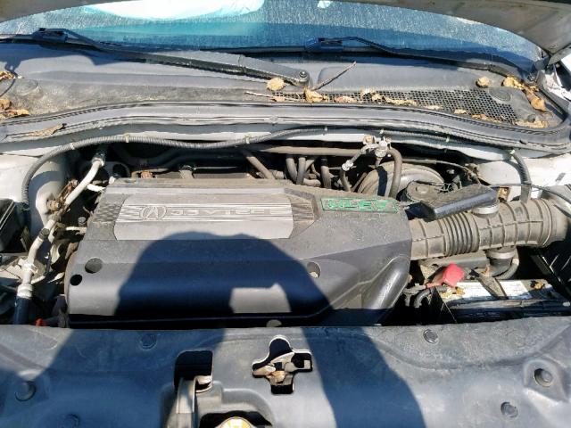 2HNYD18881H537648 - 2001 ACURA MDX TOURIN GRAY photo 7