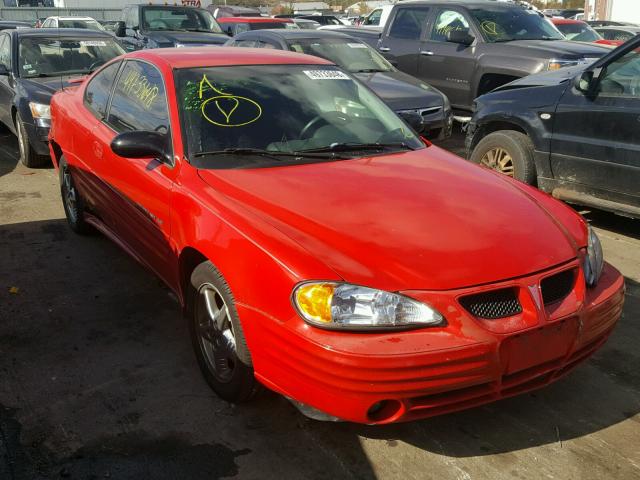 1G2NE12F82C217932 - 2002 PONTIAC GRAND AM S RED photo 1