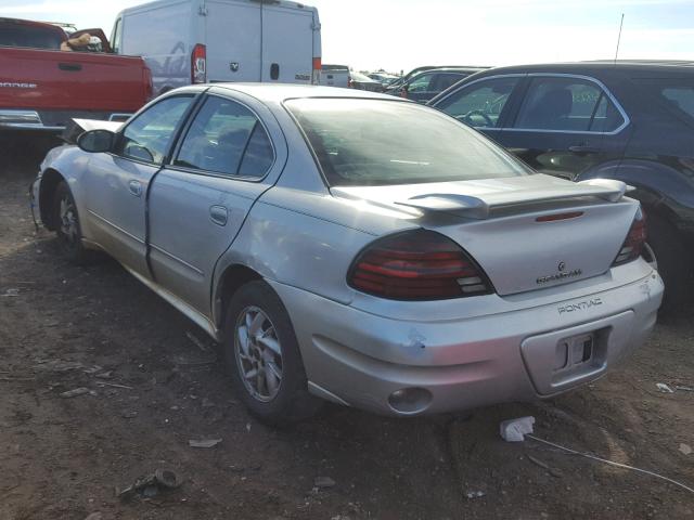 1G2NF52E24M693165 - 2004 PONTIAC GRAND AM S SILVER photo 3