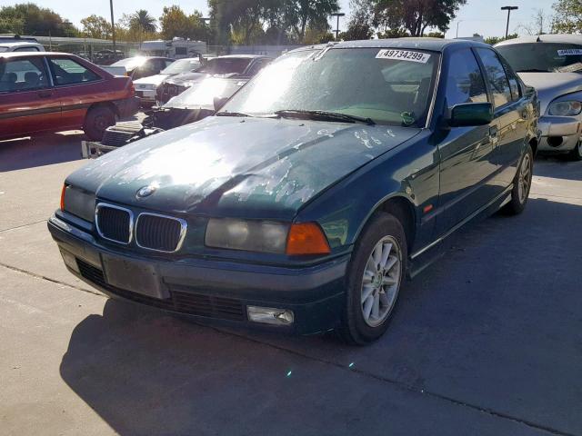 WBACC9328VEE58854 - 1997 BMW 318 I GREEN photo 2