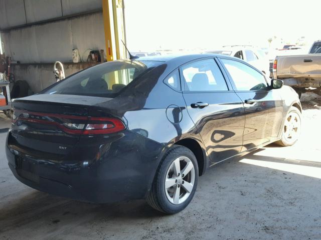 1C3CDFBB8FD380648 - 2015 DODGE DART SXT BLACK photo 4