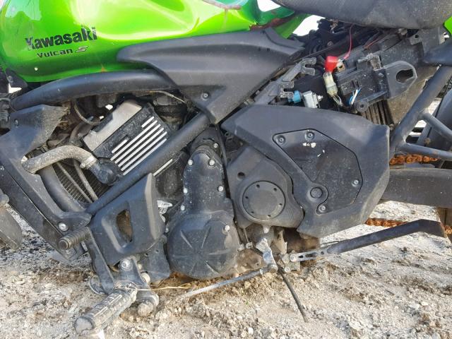 JKAENEA13FDA01735 - 2015 KAWASAKI EN650 A GREEN photo 7