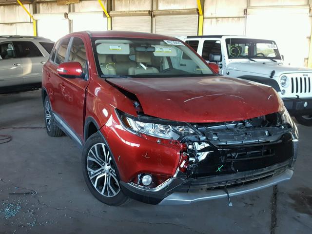 JA4AD3A32HZ053738 - 2017 MITSUBISHI OUTLANDER RED photo 1