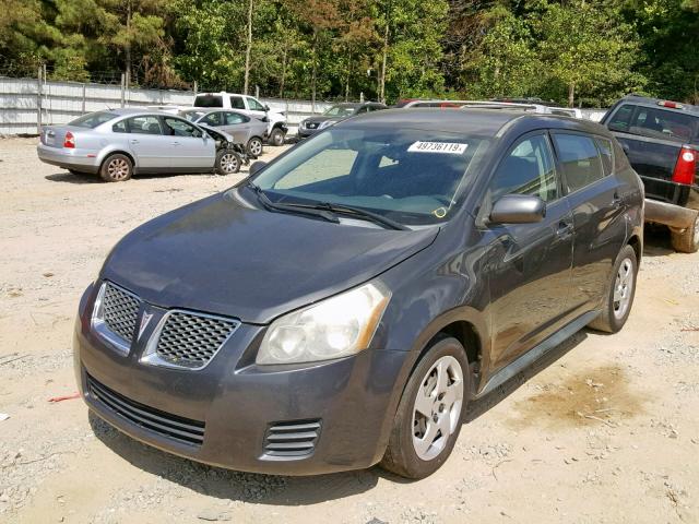 5Y2SP67899Z439077 - 2009 PONTIAC VIBE GRAY photo 2