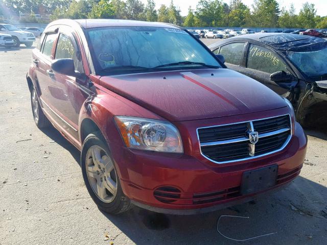 1B3HB48C67D302769 - 2007 DODGE CALIBER SX RED photo 1