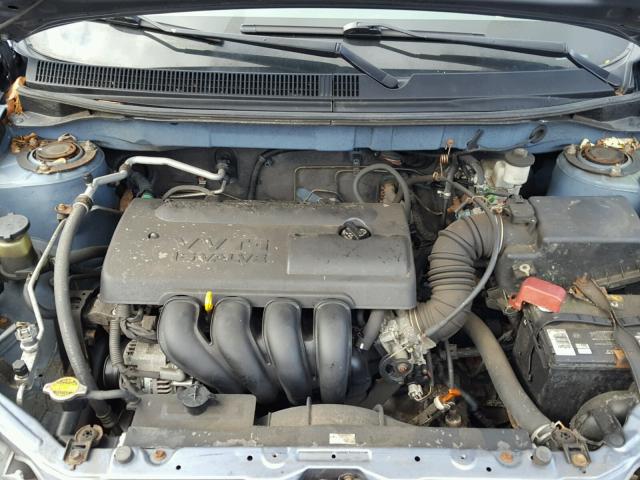 2T1KR32E04C166202 - 2004 TOYOTA COROLLA MA BLUE photo 7