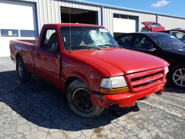 1FTYR10C6XTA94709 - 1999 FORD RANGER RED photo 1