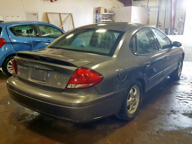 1FAFP55S44G149270 - 2004 FORD TAURUS SES GRAY photo 4