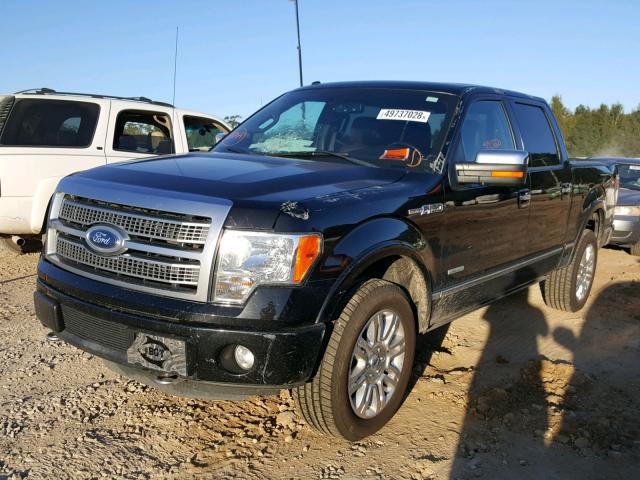 1FTFW1ET4BFD02277 - 2011 FORD F150 SUPER BLACK photo 2