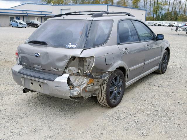 JF1GG68606G806268 - 2006 SUBARU IMPREZA OU GRAY photo 4