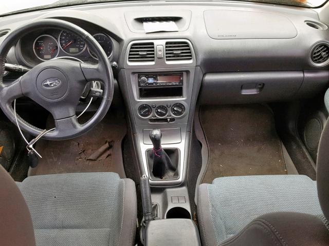 JF1GG68606G806268 - 2006 SUBARU IMPREZA OU GRAY photo 9