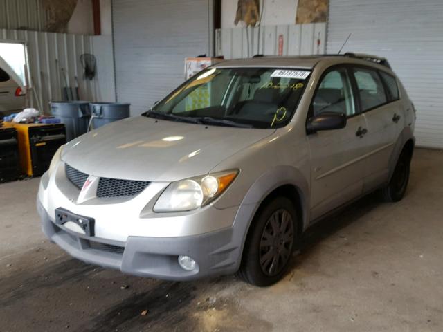 5Y2SL628X3Z400105 - 2003 PONTIAC VIBE SILVER photo 2