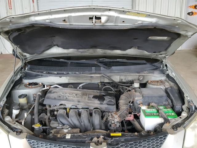 5Y2SL628X3Z400105 - 2003 PONTIAC VIBE SILVER photo 7