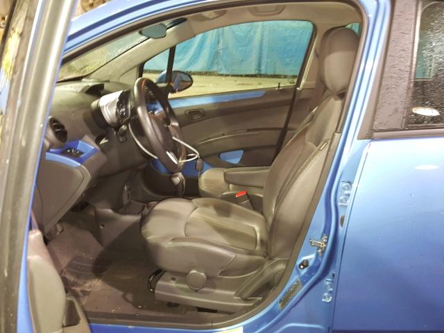 KL8CB6S96EC548623 - 2014 CHEVROLET SPARK LS BLUE photo 5