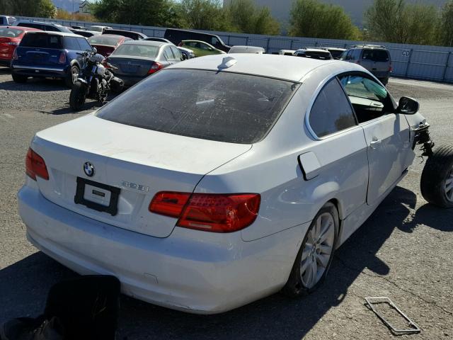 WBAKE5C51DJ107828 - 2013 BMW 328 I SULE WHITE photo 4