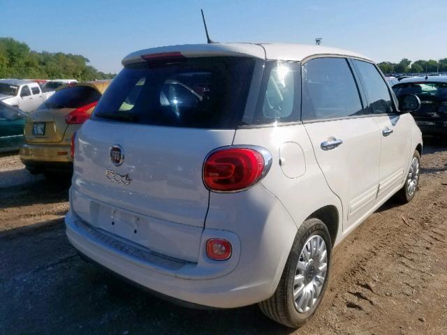 ZFBCFAAH9EZ015673 - 2014 FIAT 500L POP WHITE photo 4