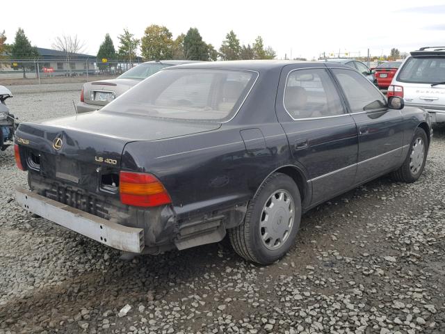 JT8UF22E4S0029491 - 1995 LEXUS LS 400 BLACK photo 4