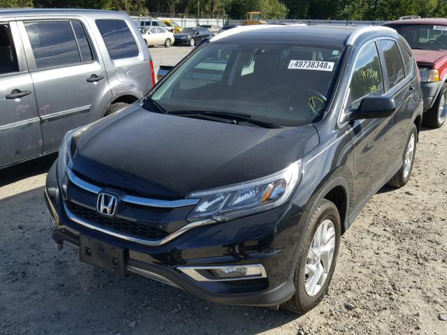 2HKRM3H75GH552234 - 2016 HONDA CR-V EXL BLACK photo 2