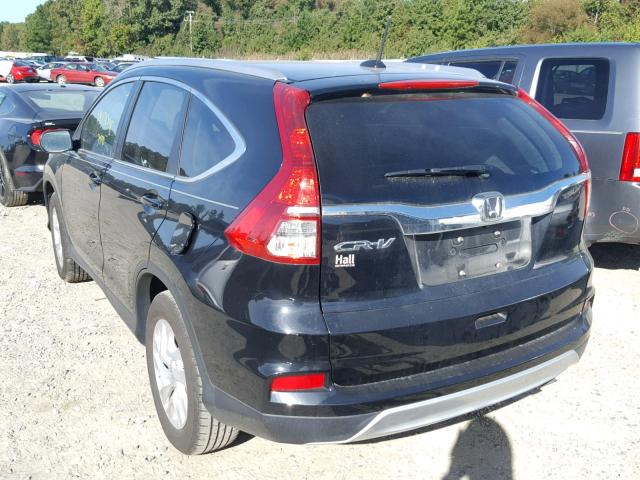 2HKRM3H75GH552234 - 2016 HONDA CR-V EXL BLACK photo 3