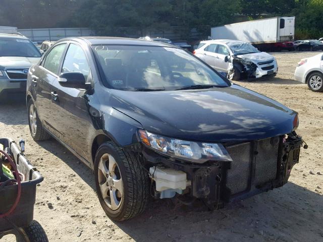 KNAFU4A20A5242553 - 2010 KIA FORTE EX BLACK photo 1