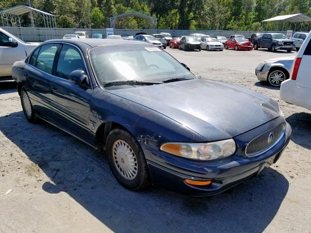 1G4HP54K0Y4257215 - 2000 BUICK LESABRE CU BLUE photo 1