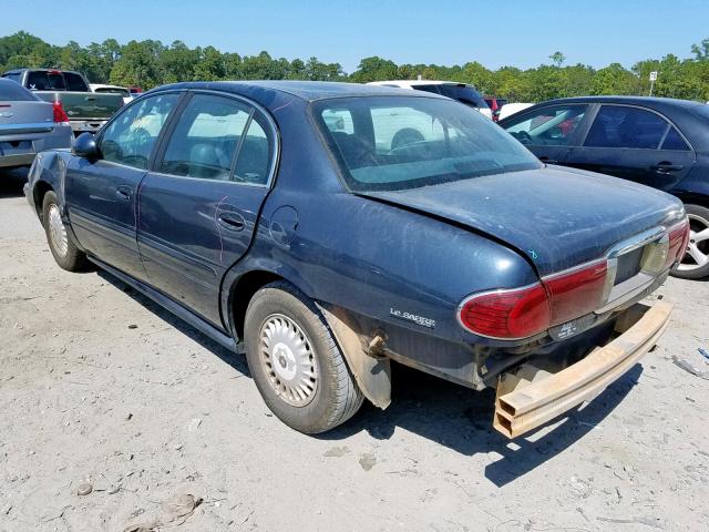 1G4HP54K0Y4257215 - 2000 BUICK LESABRE CU BLUE photo 3