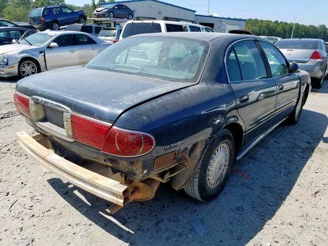 1G4HP54K0Y4257215 - 2000 BUICK LESABRE CU BLUE photo 4