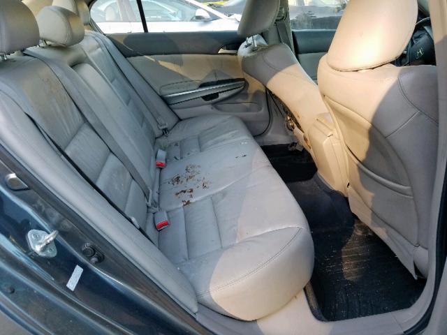 1HGCP26868A130115 - 2008 HONDA ACCORD EXL GRAY photo 6