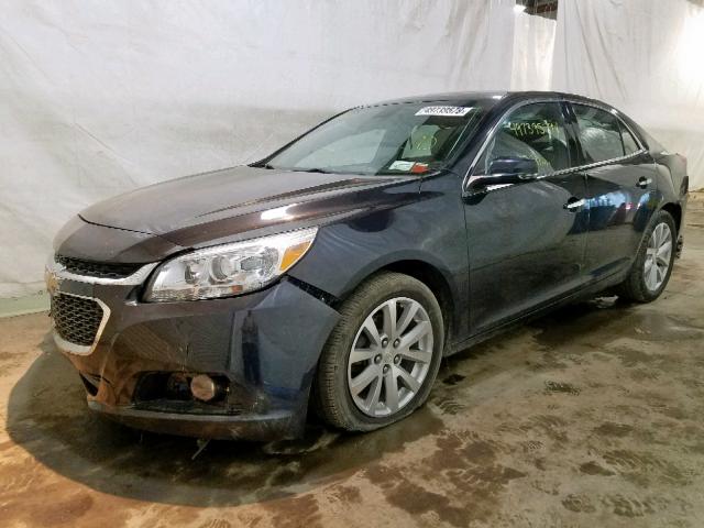 1G11H5SLXEF251011 - 2014 CHEVROLET MALIBU LTZ შავი ფოტო 2