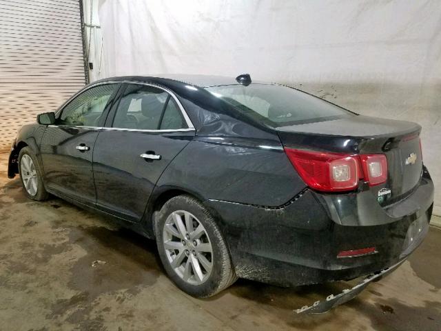 1G11H5SLXEF251011 - 2014 CHEVROLET MALIBU LTZ შავი ფოტო 3
