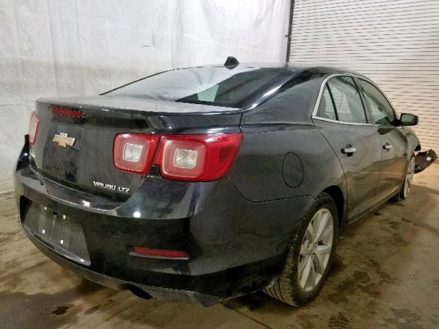1G11H5SLXEF251011 - 2014 CHEVROLET MALIBU LTZ შავი ფოტო 4