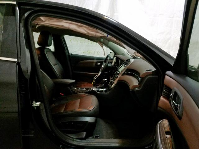 1G11H5SLXEF251011 - 2014 CHEVROLET MALIBU LTZ შავი ფოტო 5