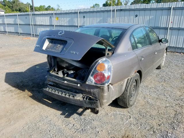 1N4AL11D14C191313 - 2004 NISSAN ALTIMA BAS BROWN photo 4