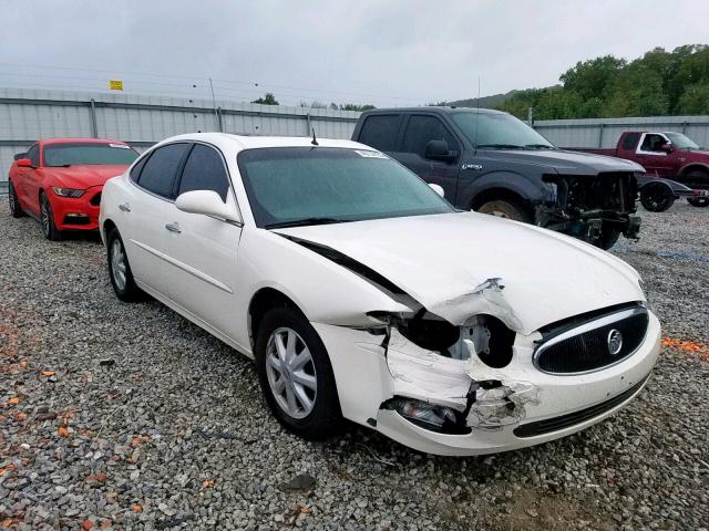 2G4WD532X51210413 - 2005 BUICK LACROSSE C WHITE photo 1