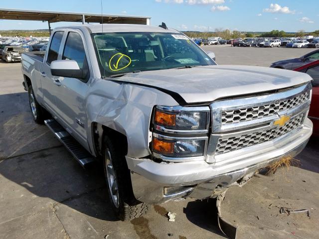 1GCRCREH1FZ350873 - 2015 CHEVROLET SILVERADO SILVER photo 1