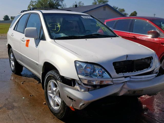 JTJHF10UX20290063 - 2002 LEXUS RX 300 WHITE photo 1