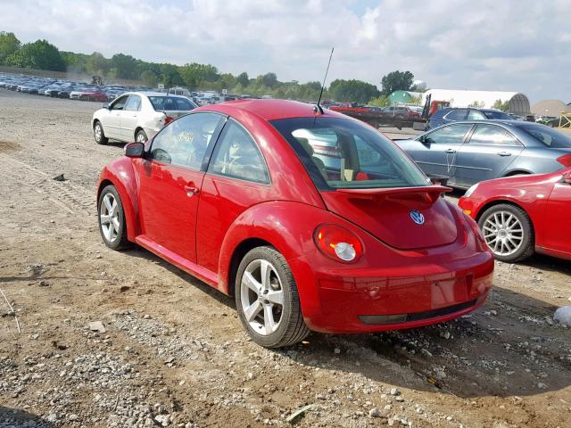 3VWSW31C36M420565 - 2006 VOLKSWAGEN NEW BEETLE 红色 照片 3