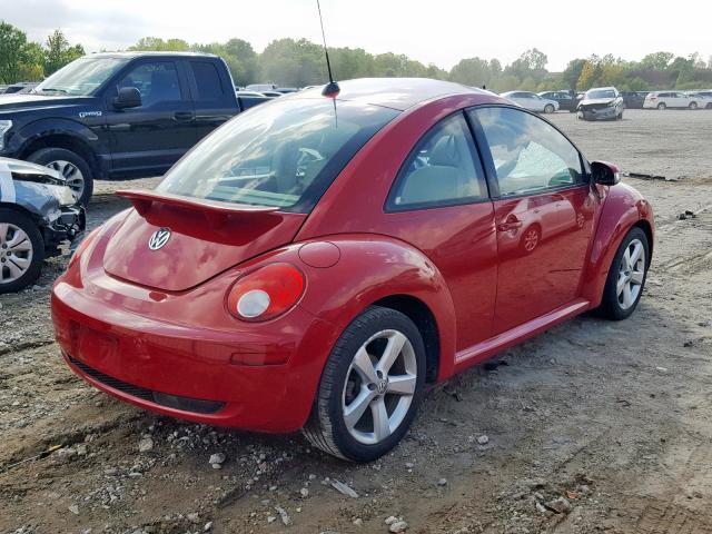 3VWSW31C36M420565 - 2006 VOLKSWAGEN NEW BEETLE 红色 照片 4