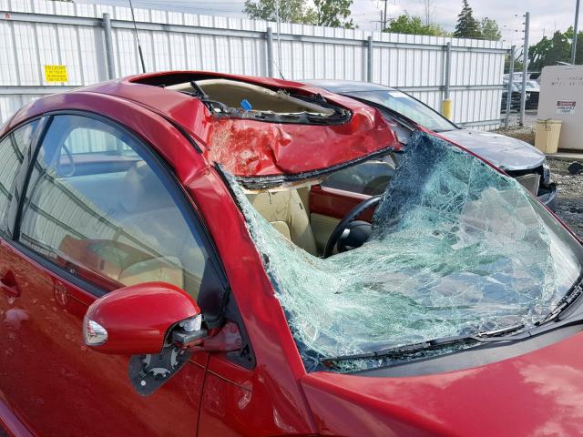 3VWSW31C36M420565 - 2006 VOLKSWAGEN NEW BEETLE 红色 照片 9