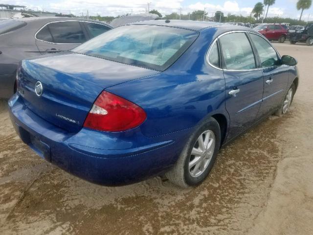 2G4WC532251271936 - 2005 BUICK LACROSSE C BLUE photo 4